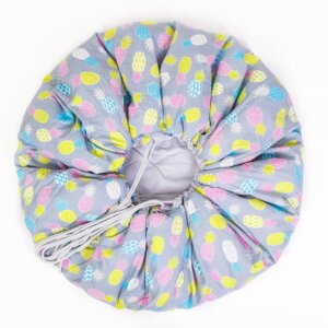 Σάκος παιχνιδιών "2in1 Pineapple/L.Grey 120cm"