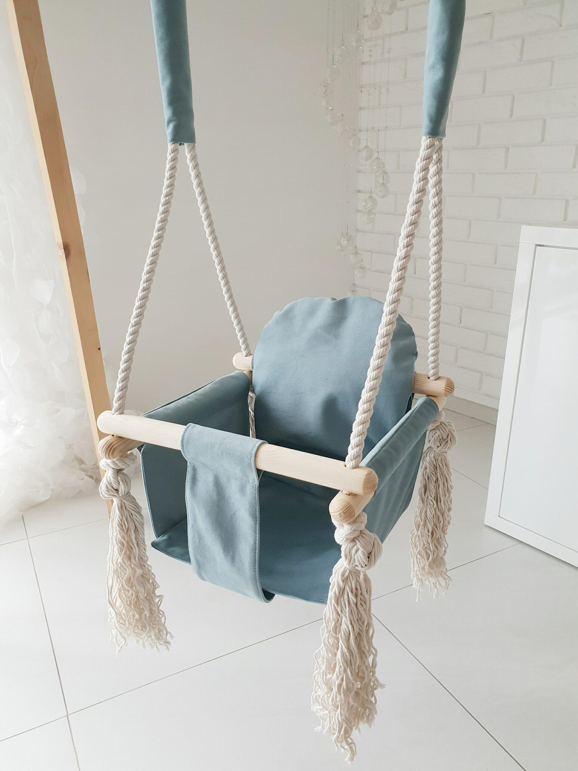 Κούνια ξύλινη bunny ears mint - Image 10