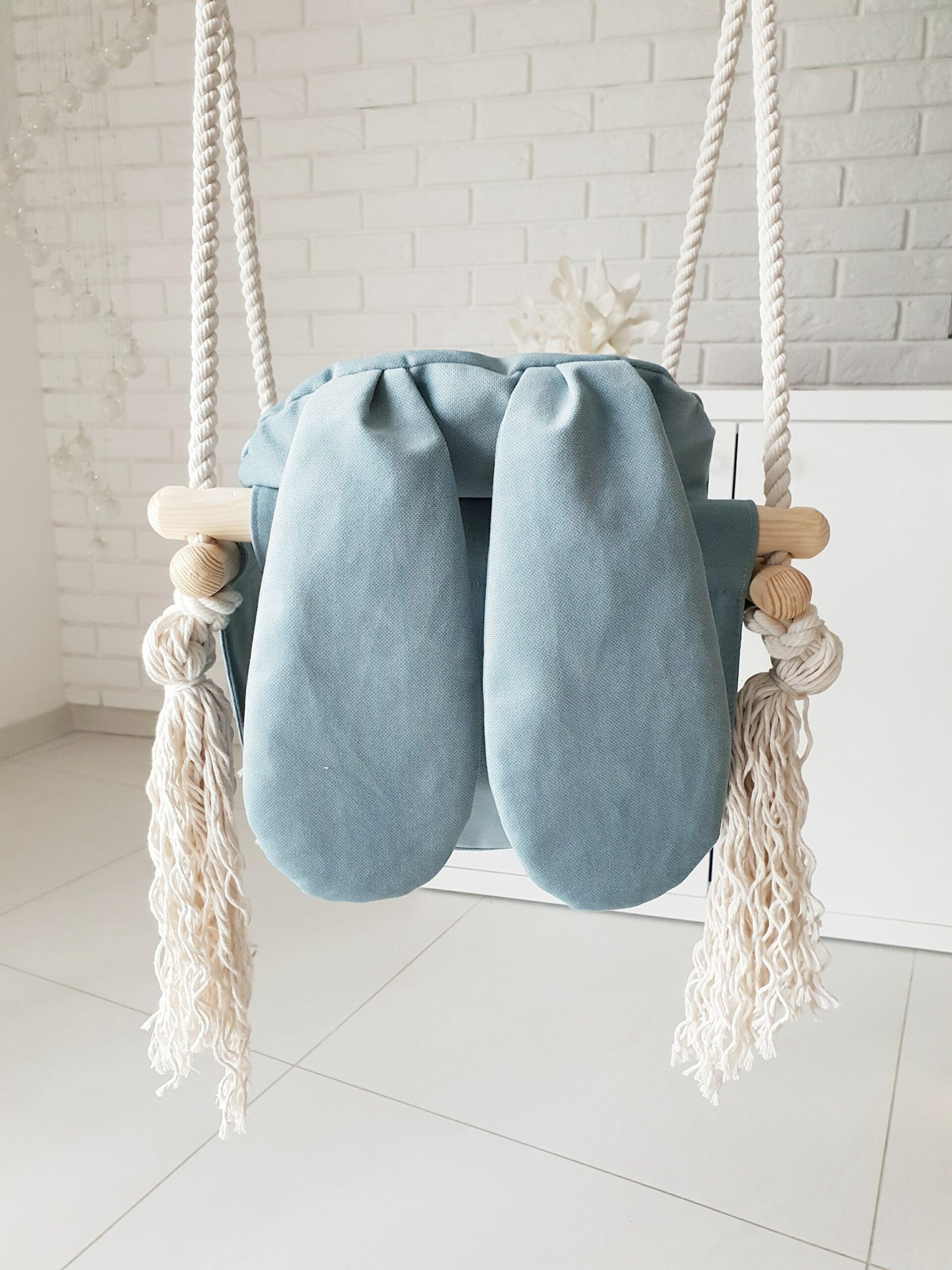 Κούνια ξύλινη bunny ears mint - Image 8