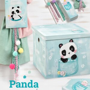 Σετ βάπτισης Panda στο τσεπάκι