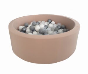 Πισίνα με μπάλες beige(white,beige)30*90