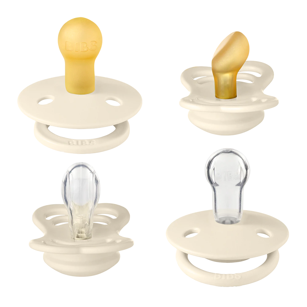 Πιπίλες Bibs Try It Collection Ivory - Image 2