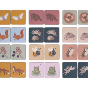 Παιχνίδι Μνήμης Nordic animals Filibabba
