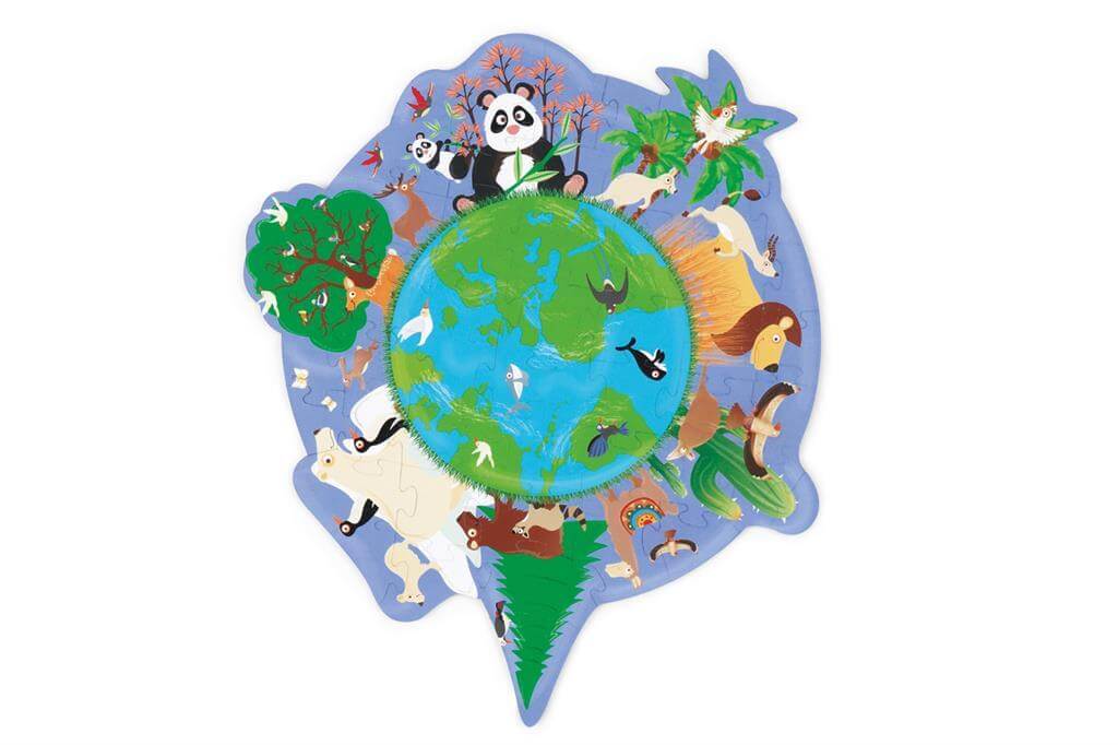 CONTOUR PUZZLE/WORLD 45pcs Scratch - Image 3