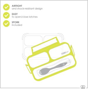 Δοχείο Φαγητού με Κουτάλι Bbluv Bento Box Aqua - Image 5