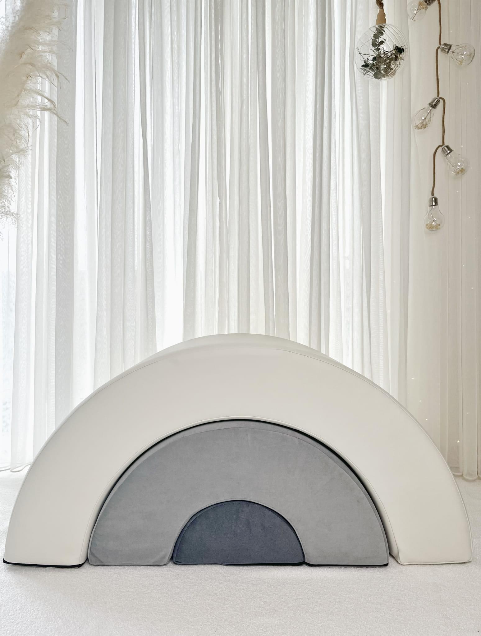 Παιδική χαρά RAINBOW ΓΚΡΙ αφρού - Image 6