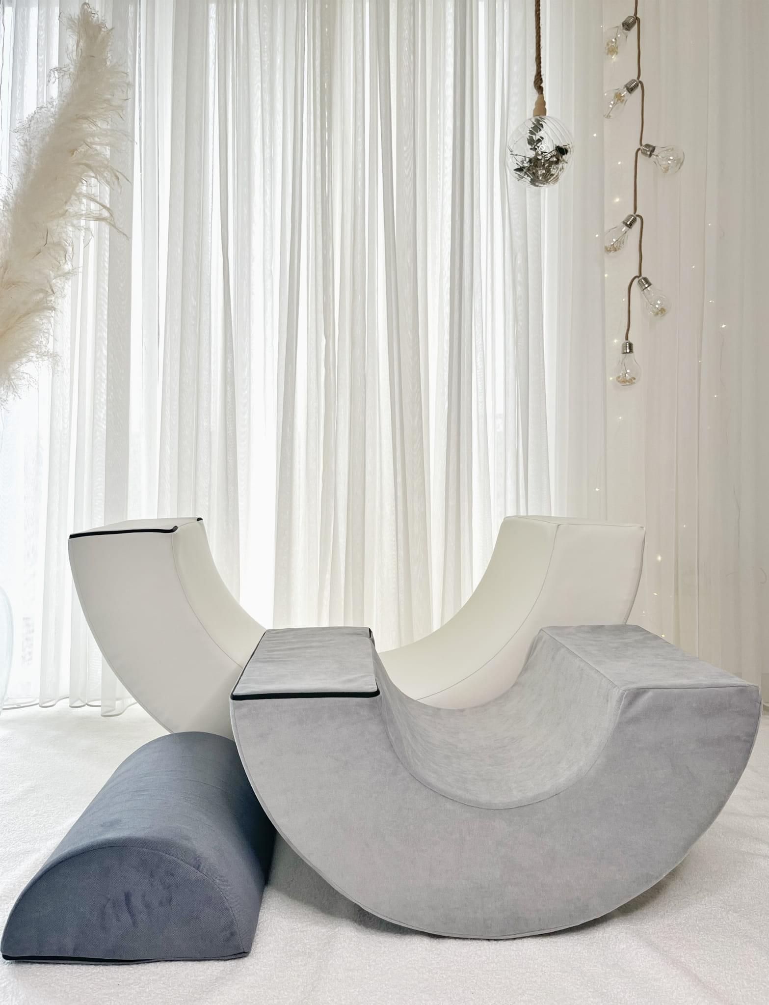 Παιδική χαρά RAINBOW ΓΚΡΙ αφρού - Image 7