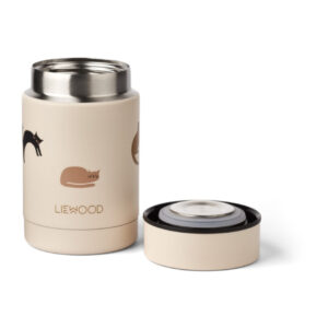 Θερμός Φαγητού Liewood Nadja Miauw/Apple Blossom Mix 250ml
