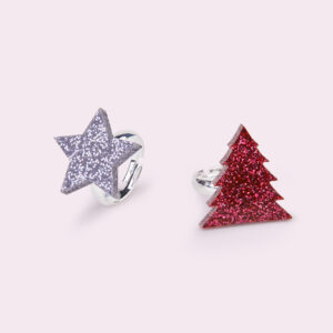 Christmas Night Tree Rings