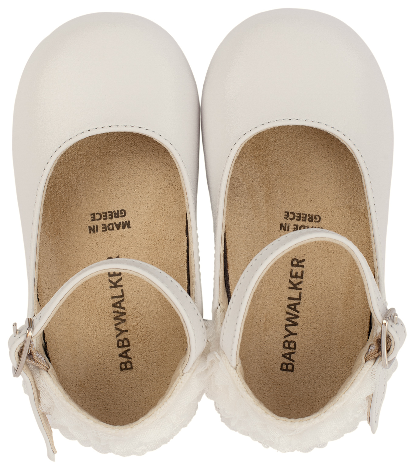 Βαπτιστικό Παπούτσι Babywalker Bw4503 White - Image 2