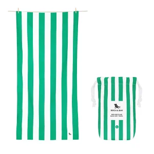 Dock & Bay Πετσέτα θαλάσσης XL Cancun Green