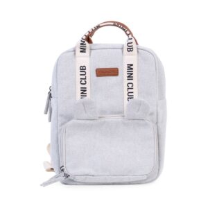 Σακίδιο Πλάτης Childhome Mini Club Signature Off White