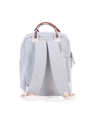 Σακίδιο Πλάτης Childhome Mini Club Signature Off White - Image 2