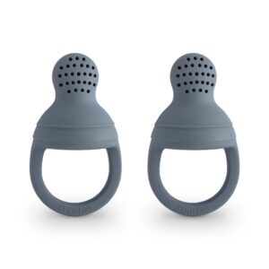 Mushie Silicone Fresh Food Feeder 2pack Tradewinds