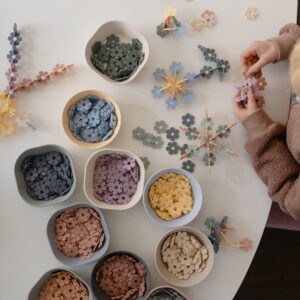 Mushie ​​HEX Connect Building Toy Set​ - Image 4