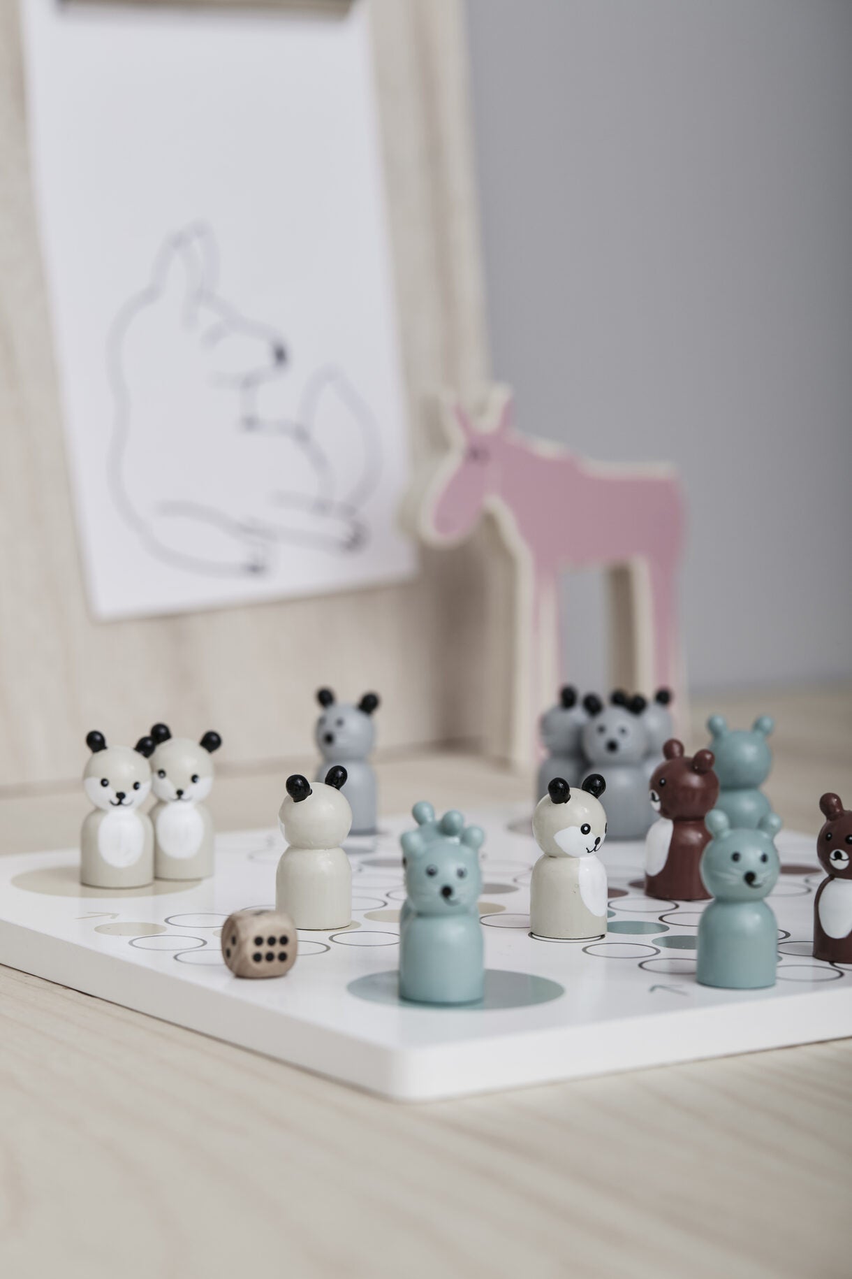 Παιχνίδι Γκρινιάρης με ξύλινες φιγούρες Edvin KIDS CONCEPT - Image 5