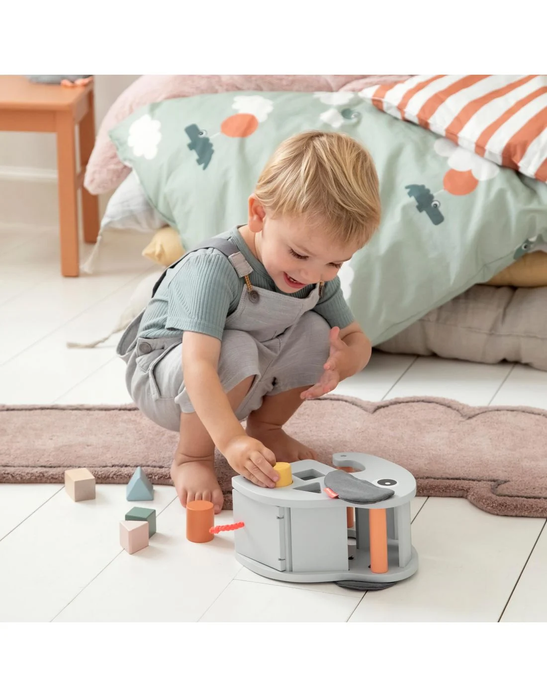 Παιδικό Παιχνίδι sorting box elphee green Done By Deer - Image 2