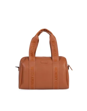 Τσάντα Αλλαγής Mommy Club Leather Brown Childhome