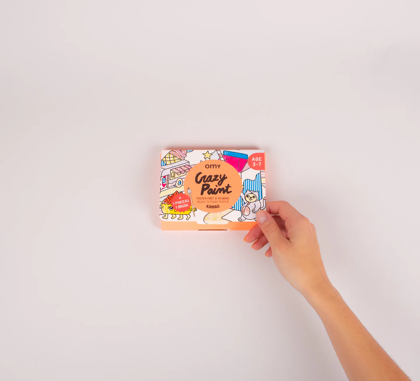 Αφίσα μίνι για ζωγραφική με πινέλο Kawaii OMY - Image 4
