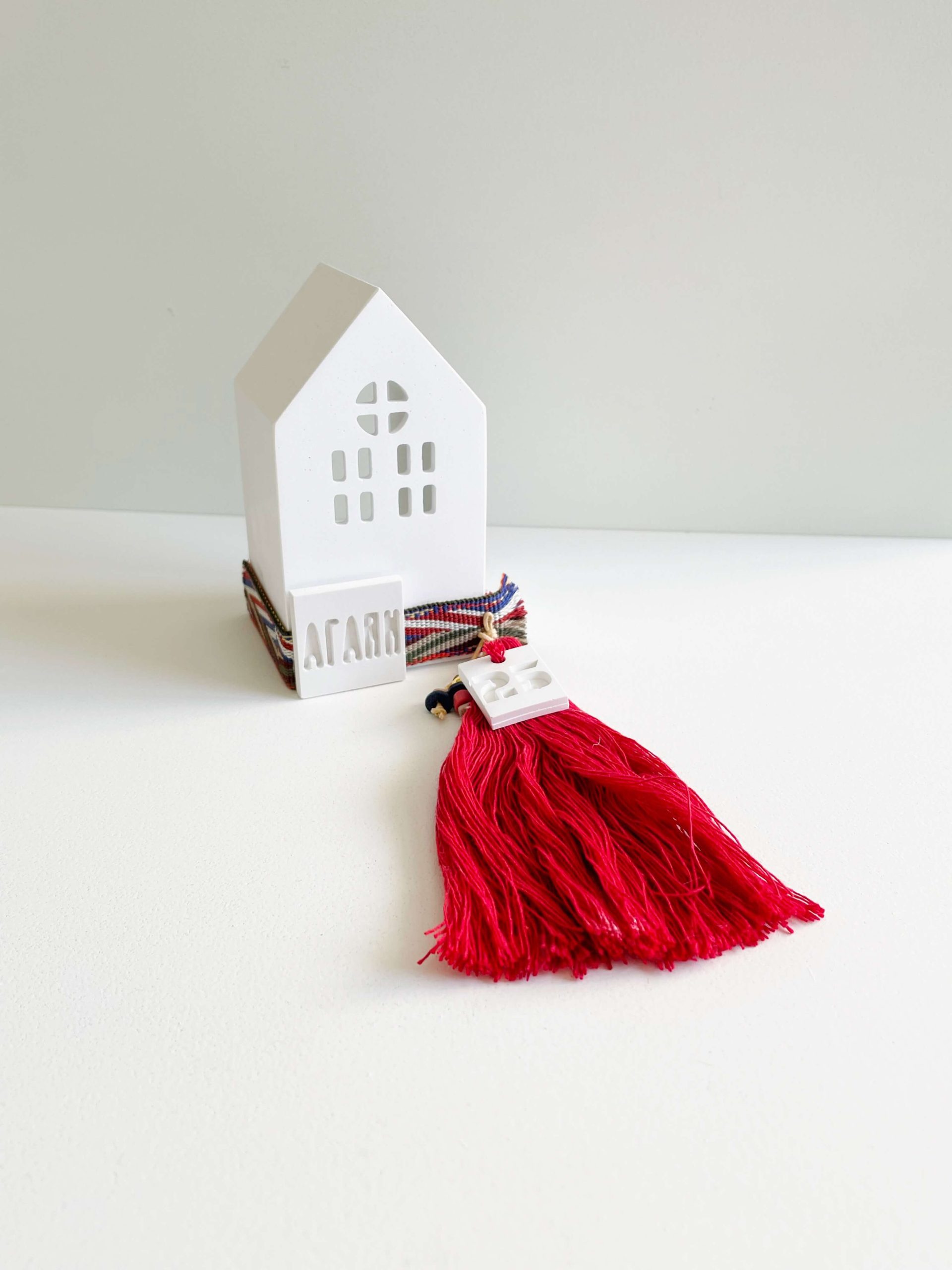 Αρωματικό Σπιτάκι 3D Ρεσώ Μικρό Νήμα Κόκκινο
