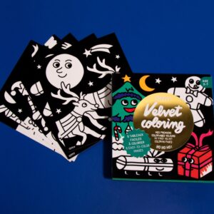 OMY Σετ ζωγραφικής με βελούδινο πλαίσιο Ho Ho Ho