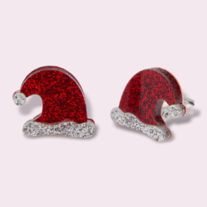 Mini Cools Santa Clip-on Earrings