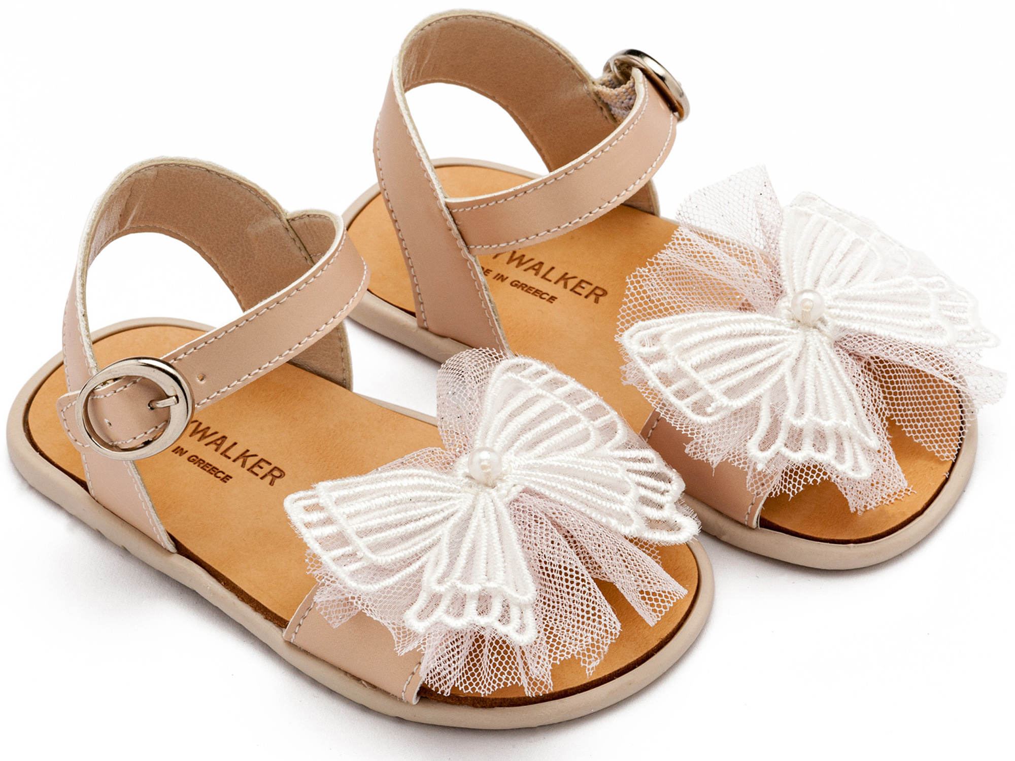 Βαπτιστικό Παπούτσι Babywalker Bs3591 nude