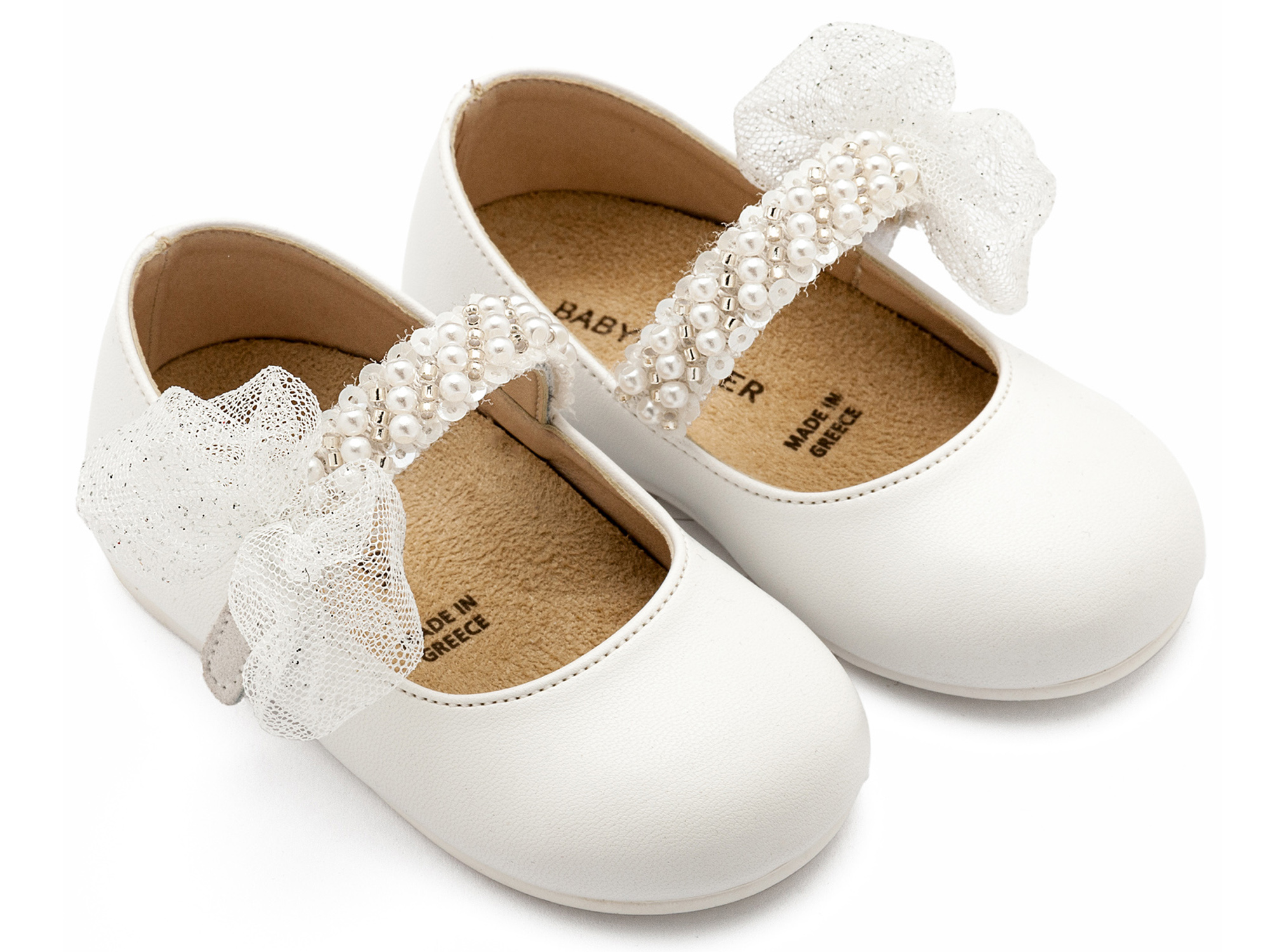 Βαπτιστικό Παπούτσι Babywalker Bs3596 white
