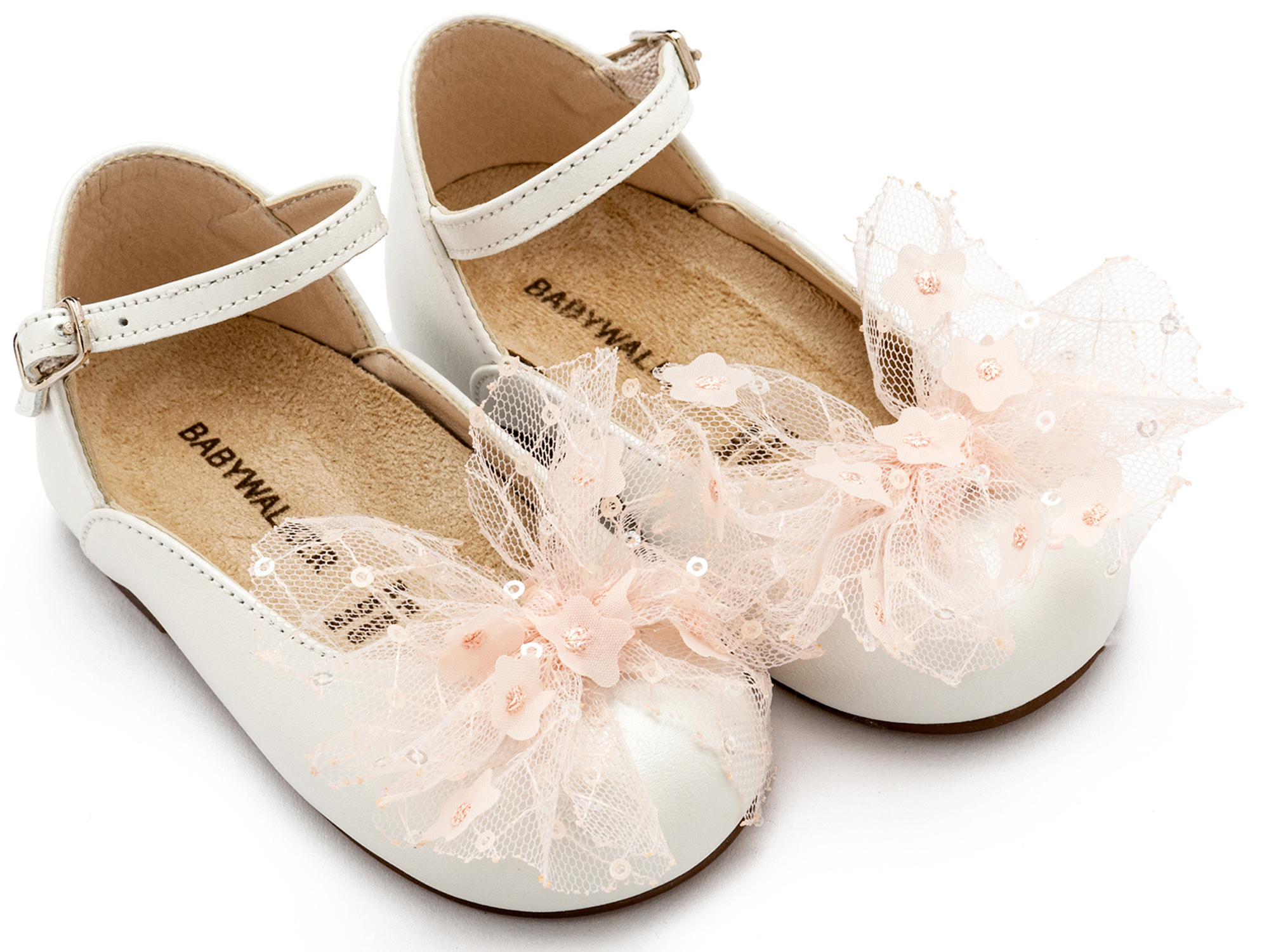 Βαπτιστικό Παπούτσι Babywalker Bw4853 pink