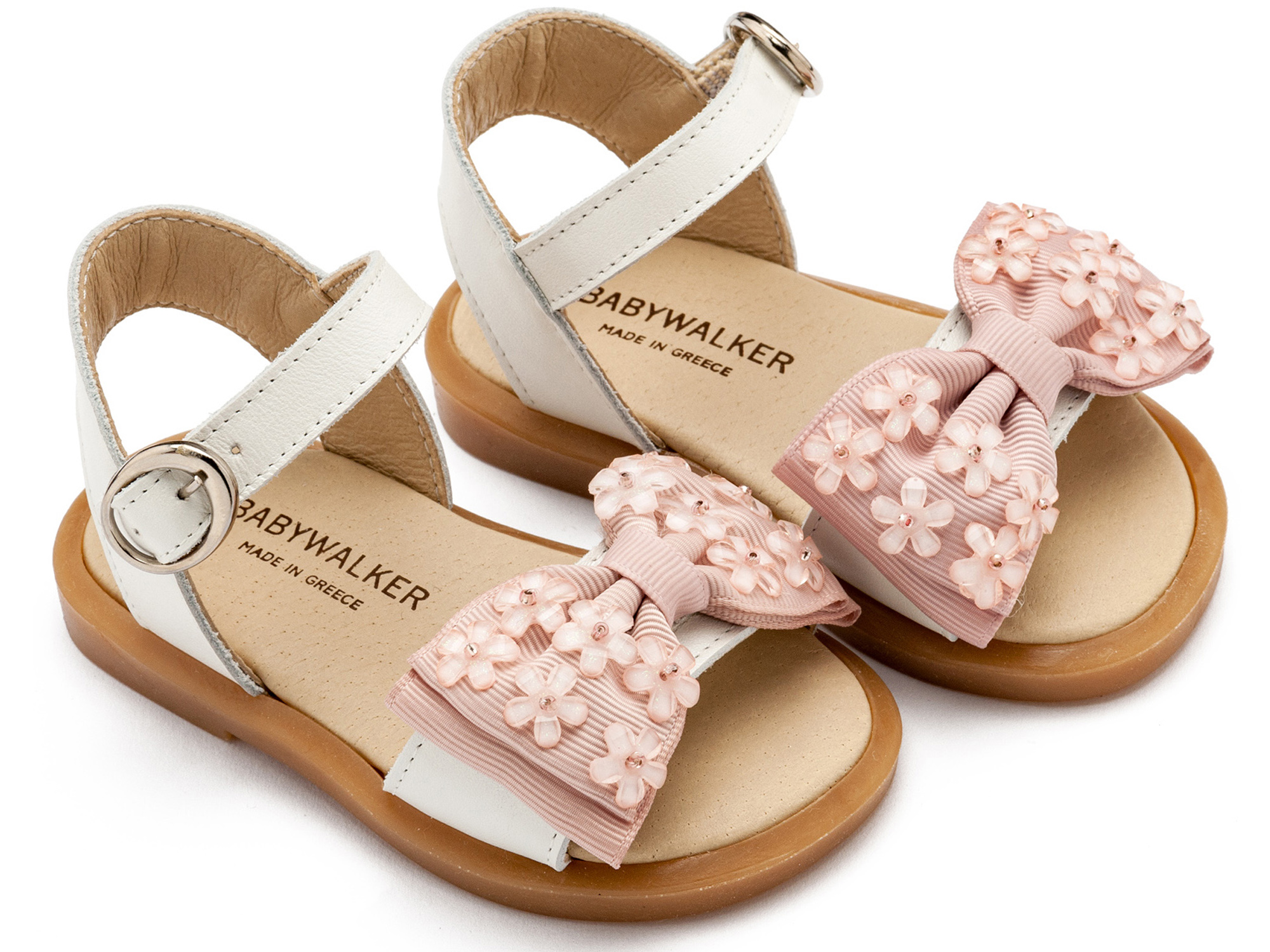 Βαπτιστικό Παπούτσι Babywalker Bw4854 pink