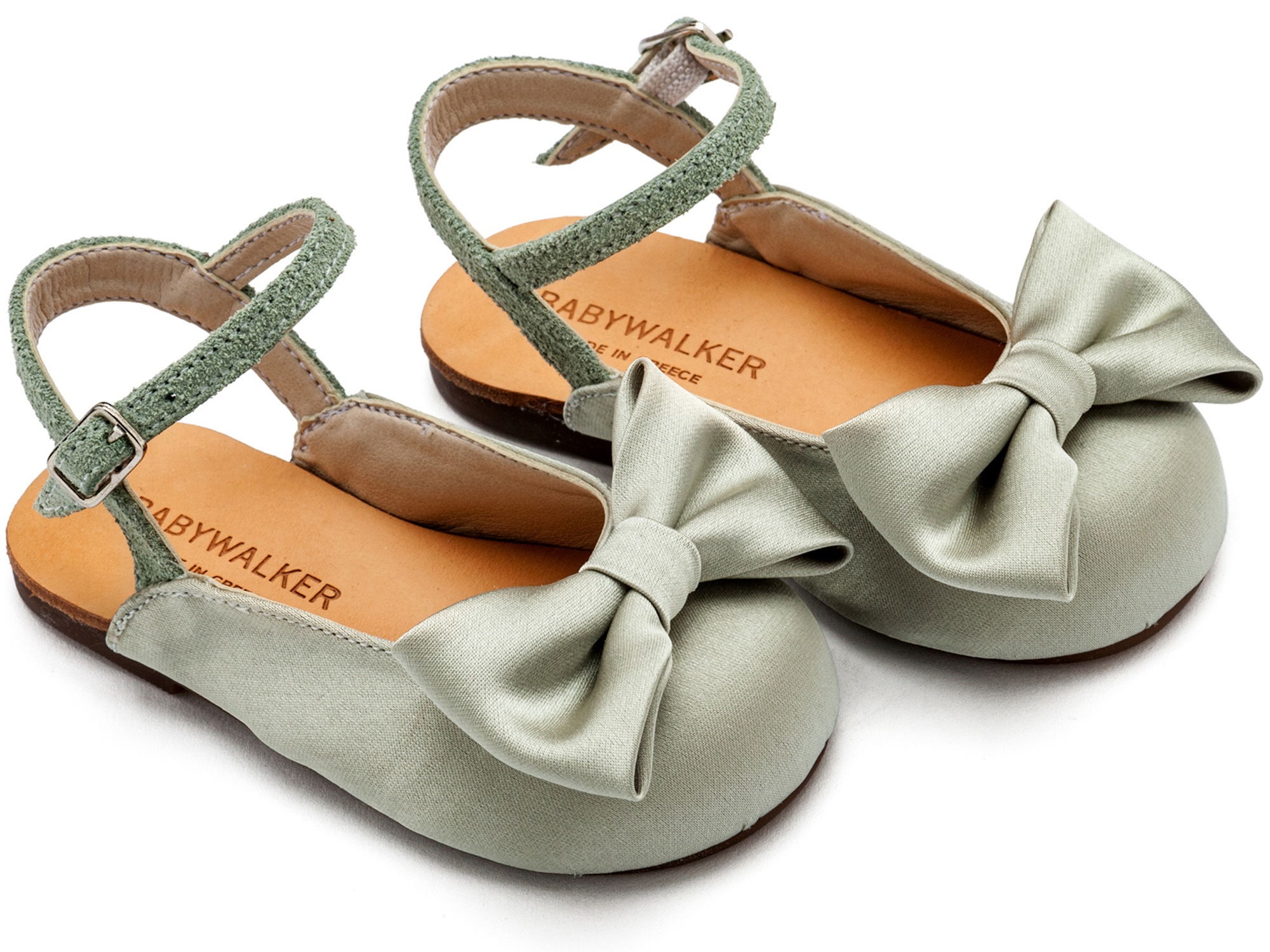 Βαπτιστικό Παπούτσι Babywalker Bw4855 olive