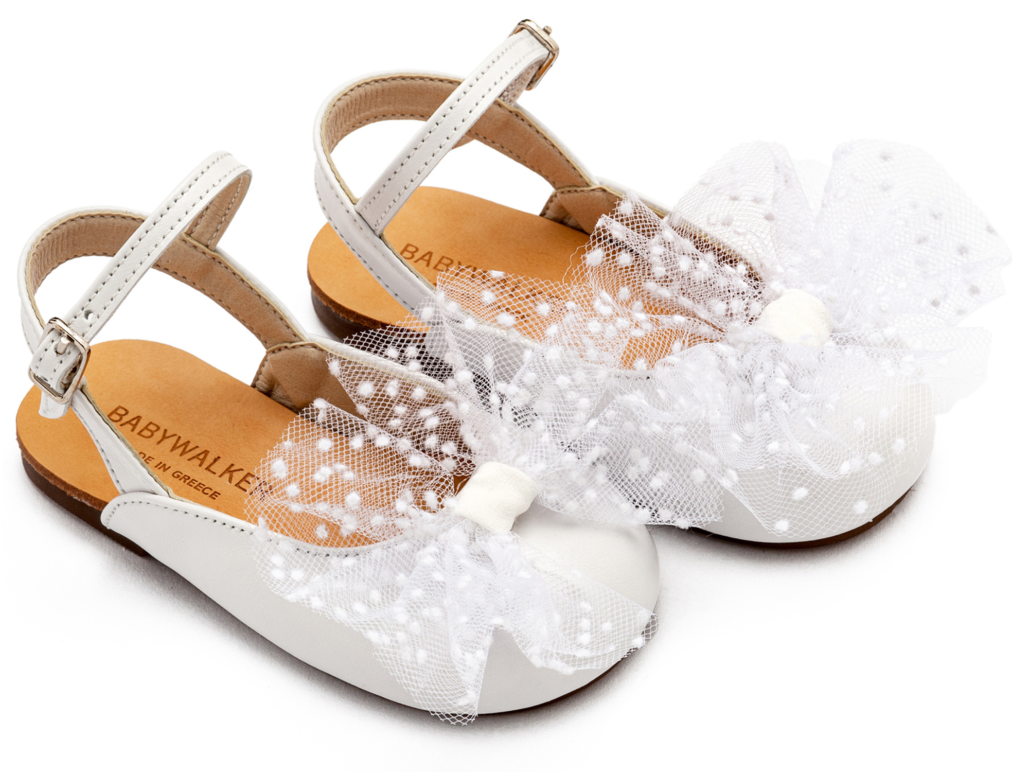 Βαπτιστικό Παπούτσι Babywalker Bw4859 white