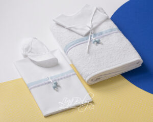 Λαδόπανα Βάπτισης Lina Baby Baby Boom