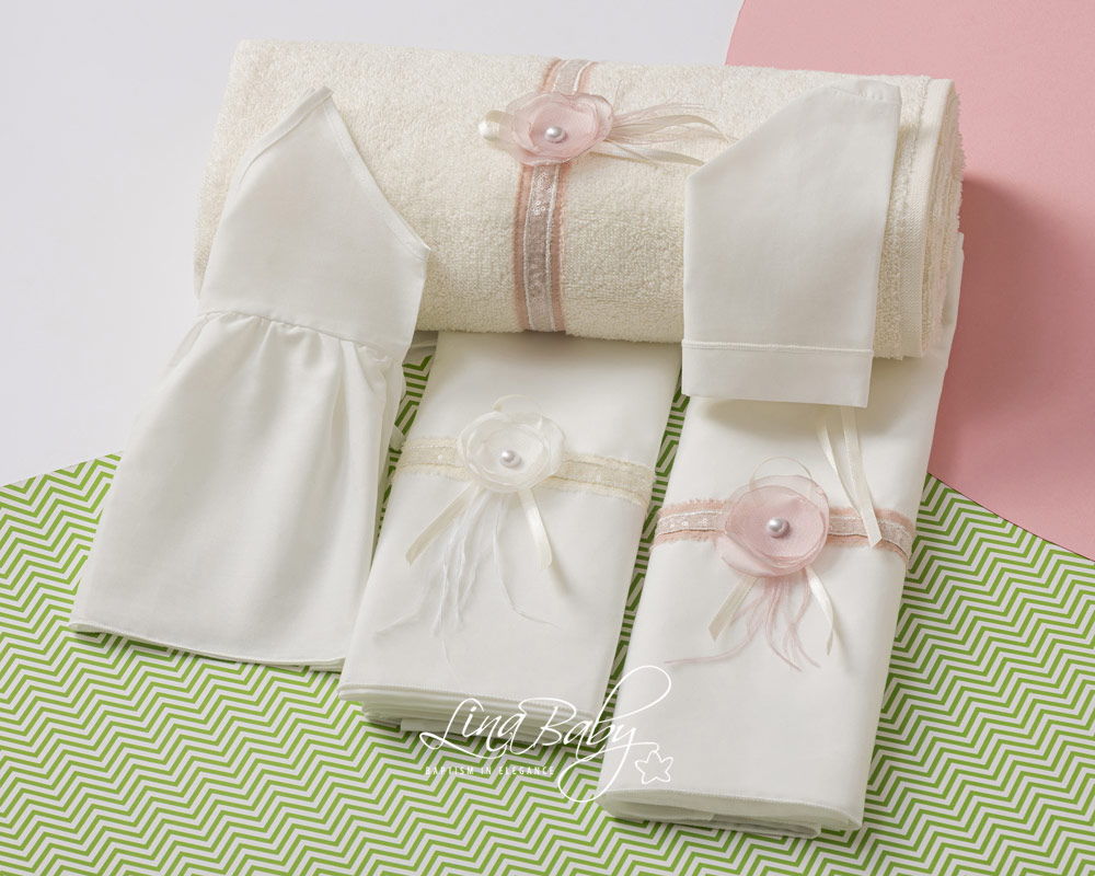 Λαδόπανα Βάπτισης Lina Baby Έρικα