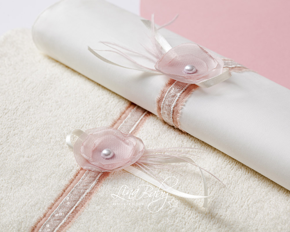 Λαδόπανα Βάπτισης Lina Baby Έρικα - Image 3