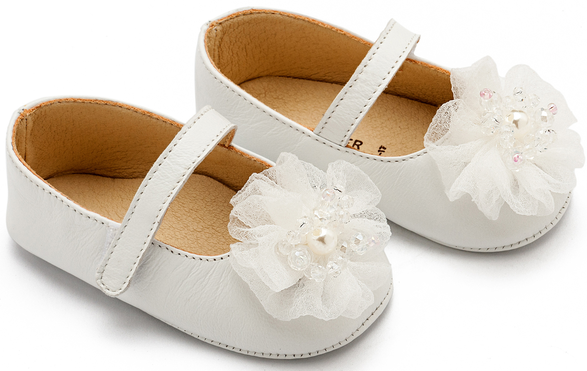 Βαπτιστικό Παπούτσι Babywalker Mi1651 white