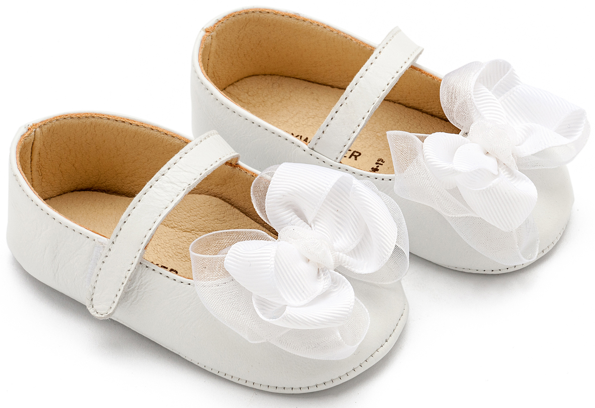 Βαπτιστικό Παπούτσι Babywalker Mi1652 white