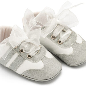 Βαπτιστικό Παπούτσι Babywalker Mi1653 silver