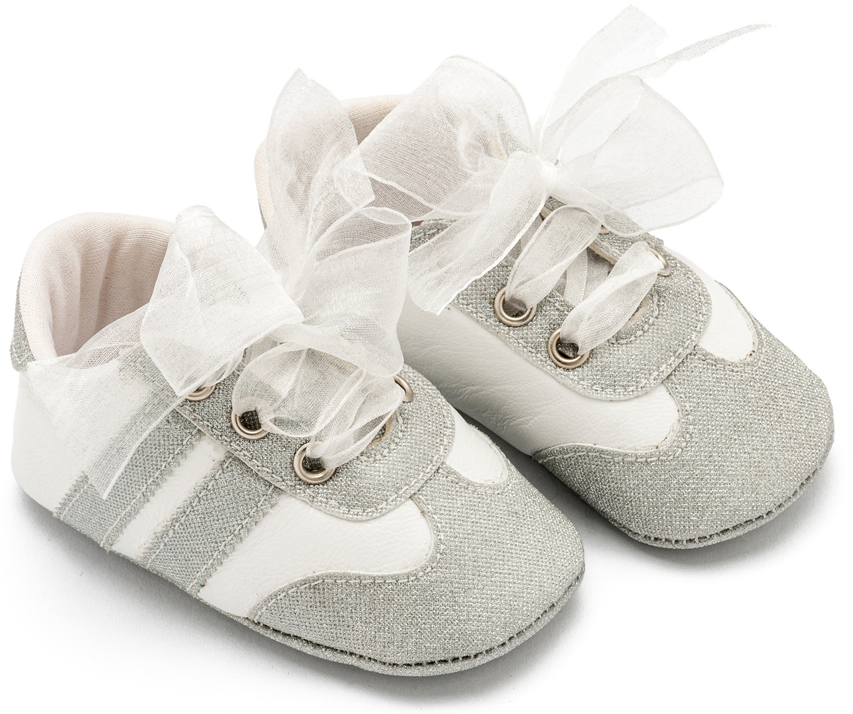 Βαπτιστικό Παπούτσι Babywalker Mi1653 silver