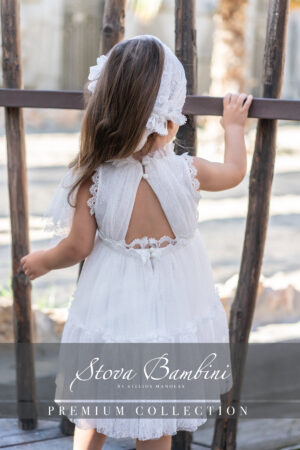Βαπτιστικό Φόρεμα Premium SS25 G4 Stova Bambini - Image 2