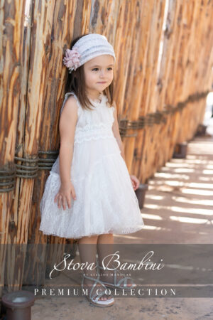 Βαπτιστικό Φόρεμα Premium SS25 G3 Stova Bambini