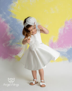 Βαπτιστικό Φόρεμα SS25 AMELIE Angel Wings