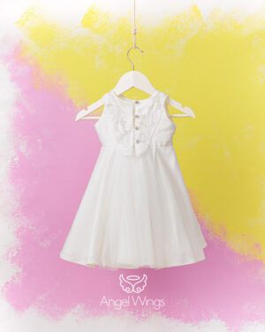 Βαπτιστικό Φόρεμα SS25 ALICE Angel Wings - Image 3
