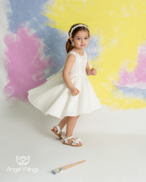 Βαπτιστικό Φόρεμα SS25 ALICE Angel Wings