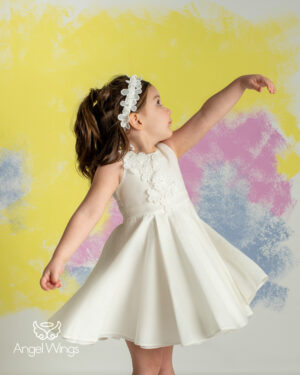 Βαπτιστικό Φόρεμα SS25 SOFIE Angel Wings - Image 2