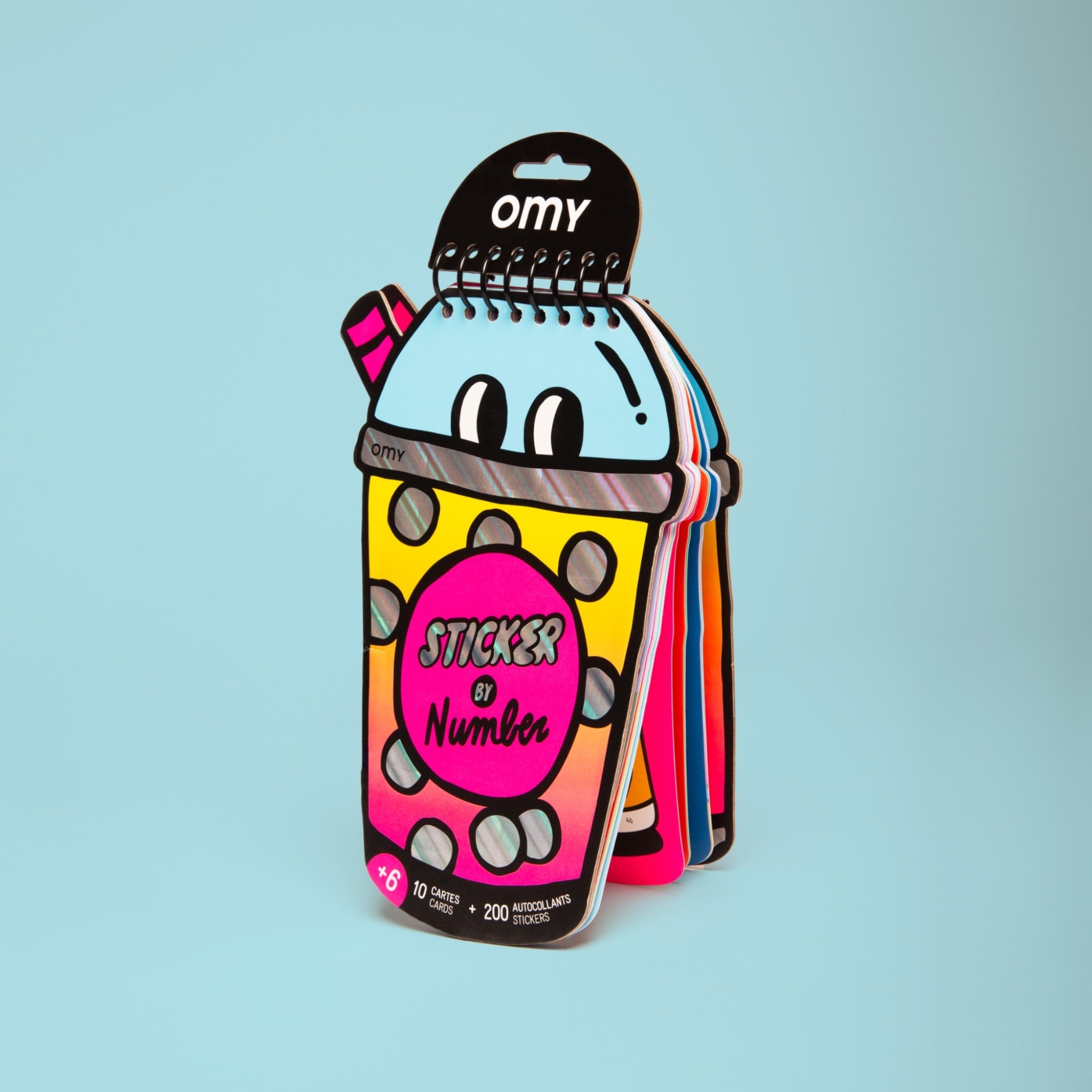 OMY Βιβλίο δραστηριοτήτων με αυτοκόλλητα Bubble Tea - Image 2