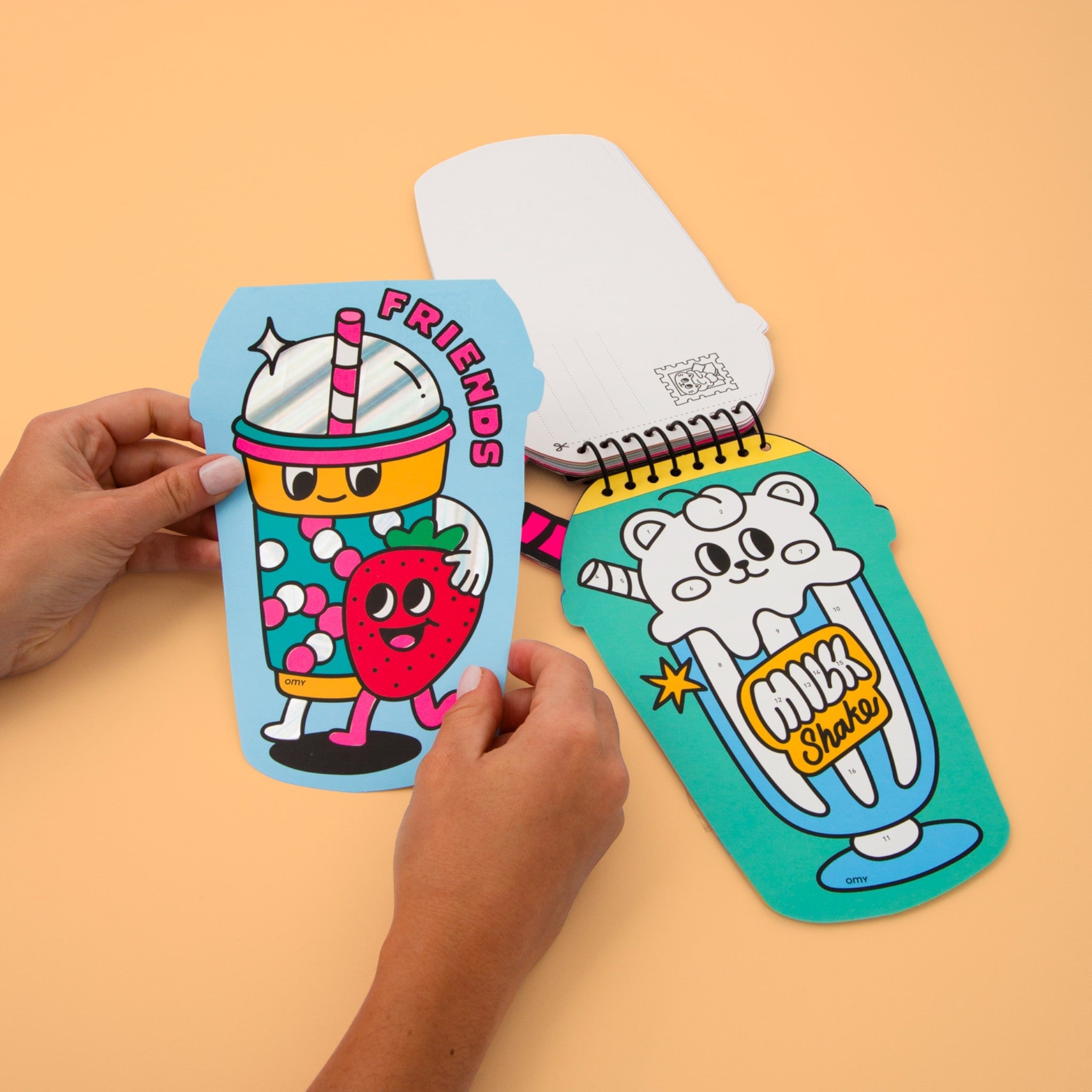 OMY Βιβλίο δραστηριοτήτων με αυτοκόλλητα Bubble Tea - Image 11