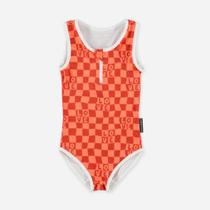 Μαγιό Θαλάσσης Beach&Bandits CHECKERED LOVE SWIMSUIT