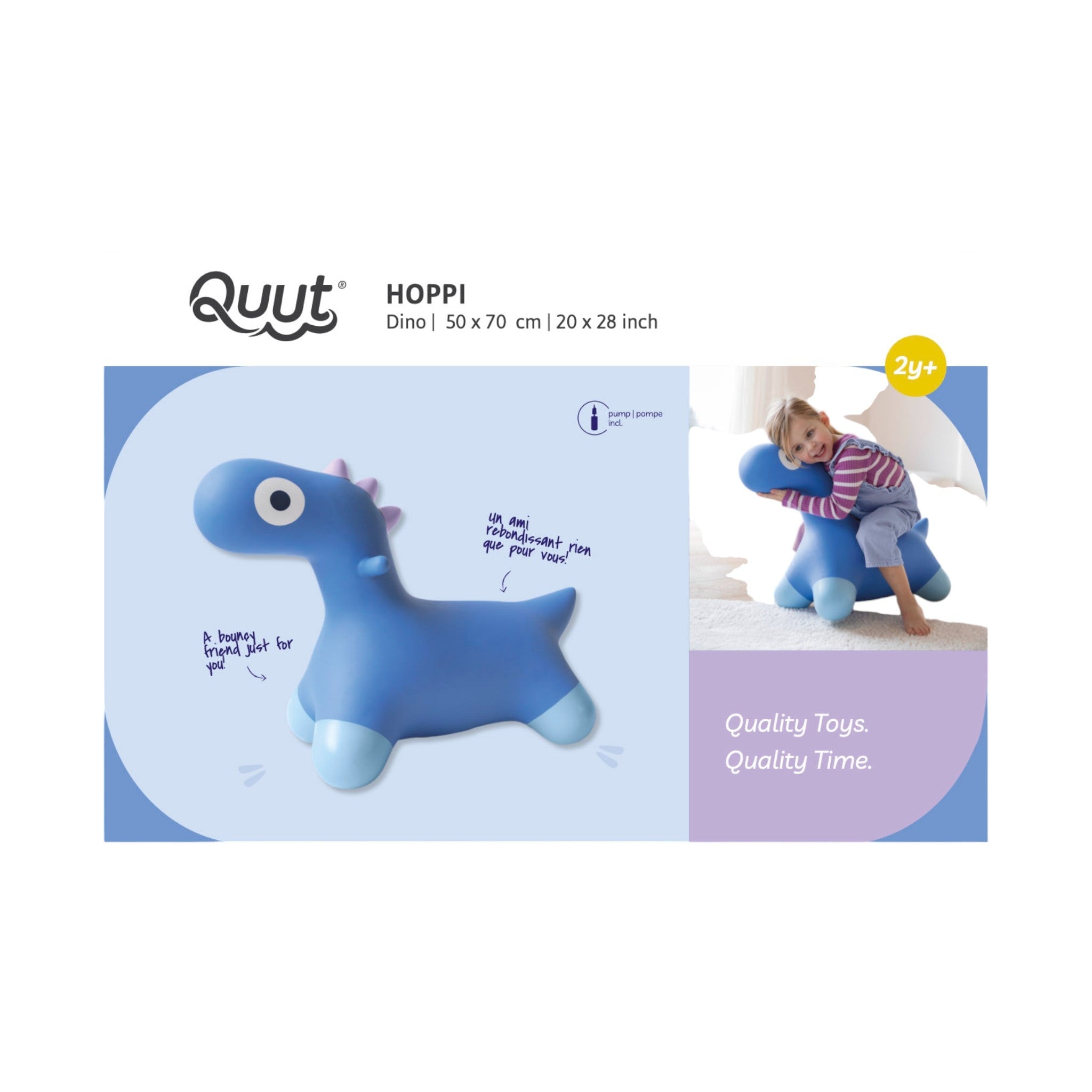 Quut Hoppi Δεινόσαυρος (Μπλε) - Image 3