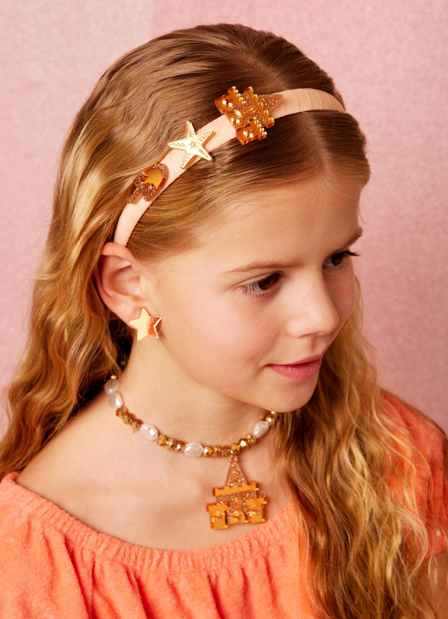 Mini Cools Παιδικά Σκουλαρίκια με Κλιπ Stars - Image 2